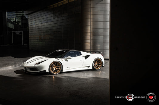 Vossen S21-01 (3-Piece) Wheel Set for Ferrari 488 - 21 Inch