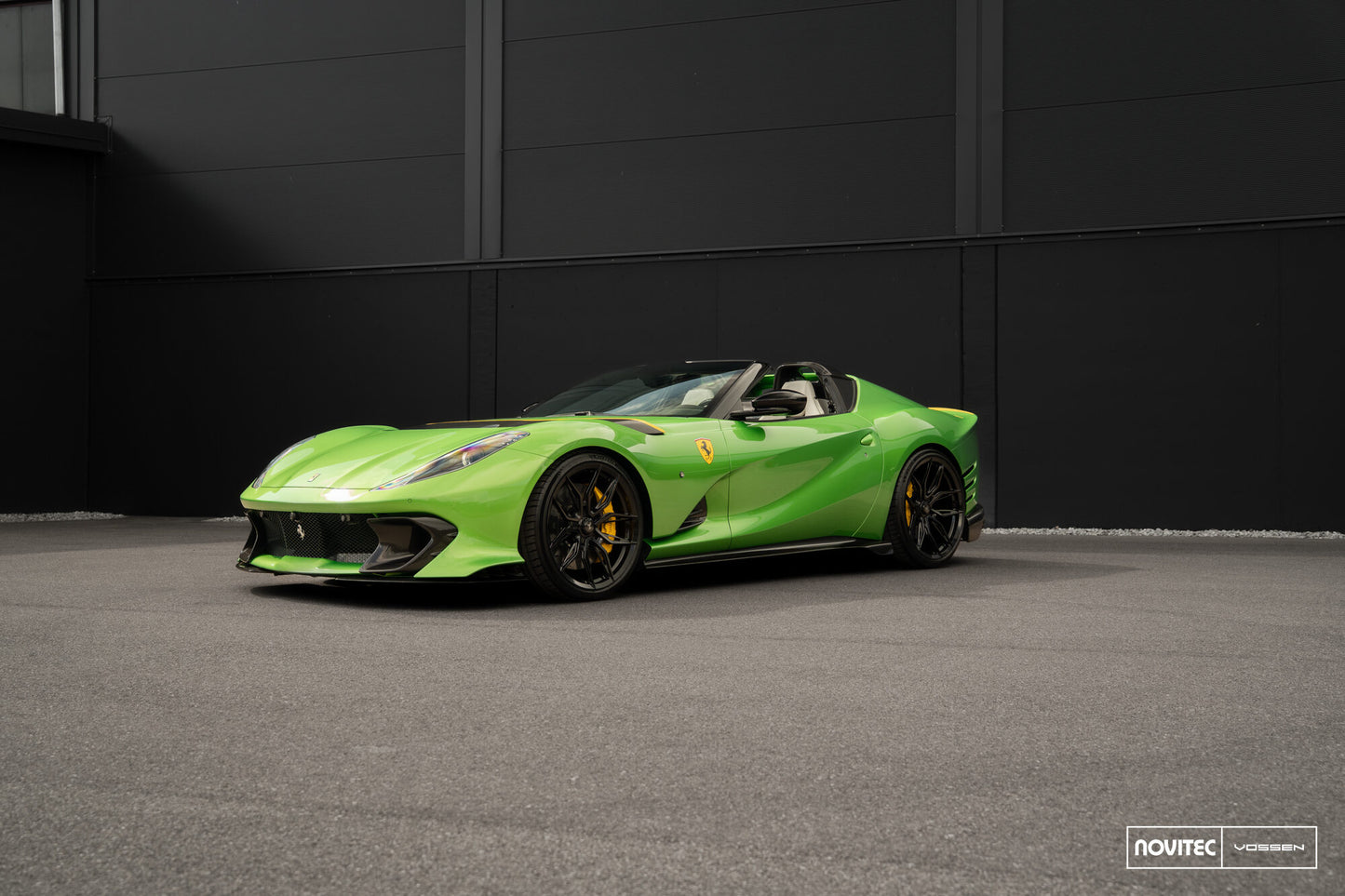 Vossen NF11 Wheel Set for Ferrari 812 Superfast - 21 Inch - Gloss Black