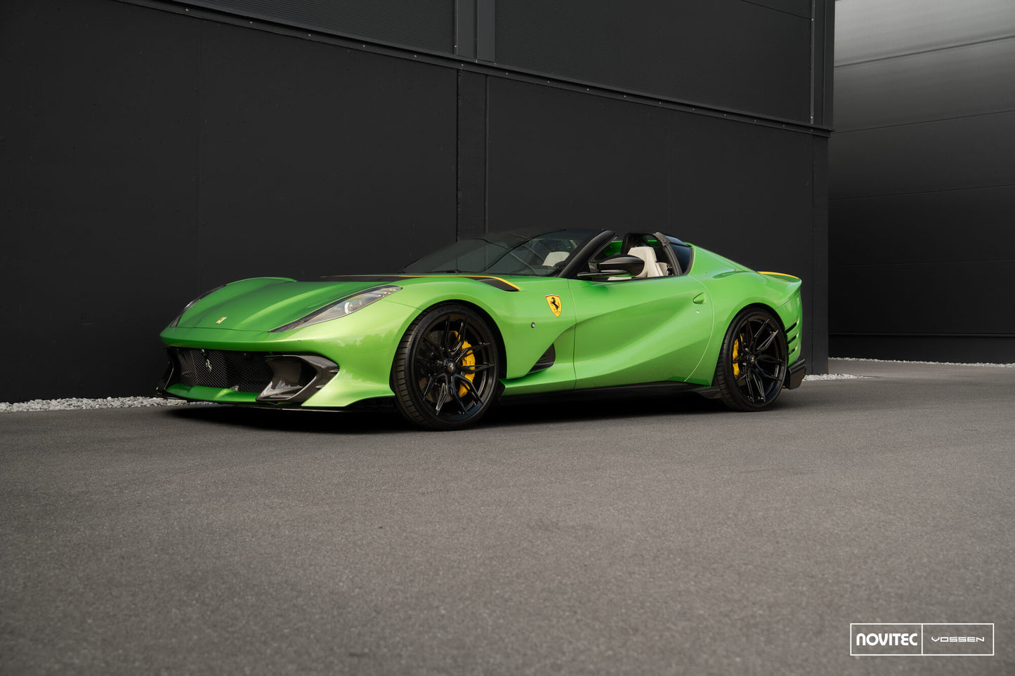 Vossen NF11 Wheel Set for Ferrari 812 Superfast - 21 Inch - Gloss Black
