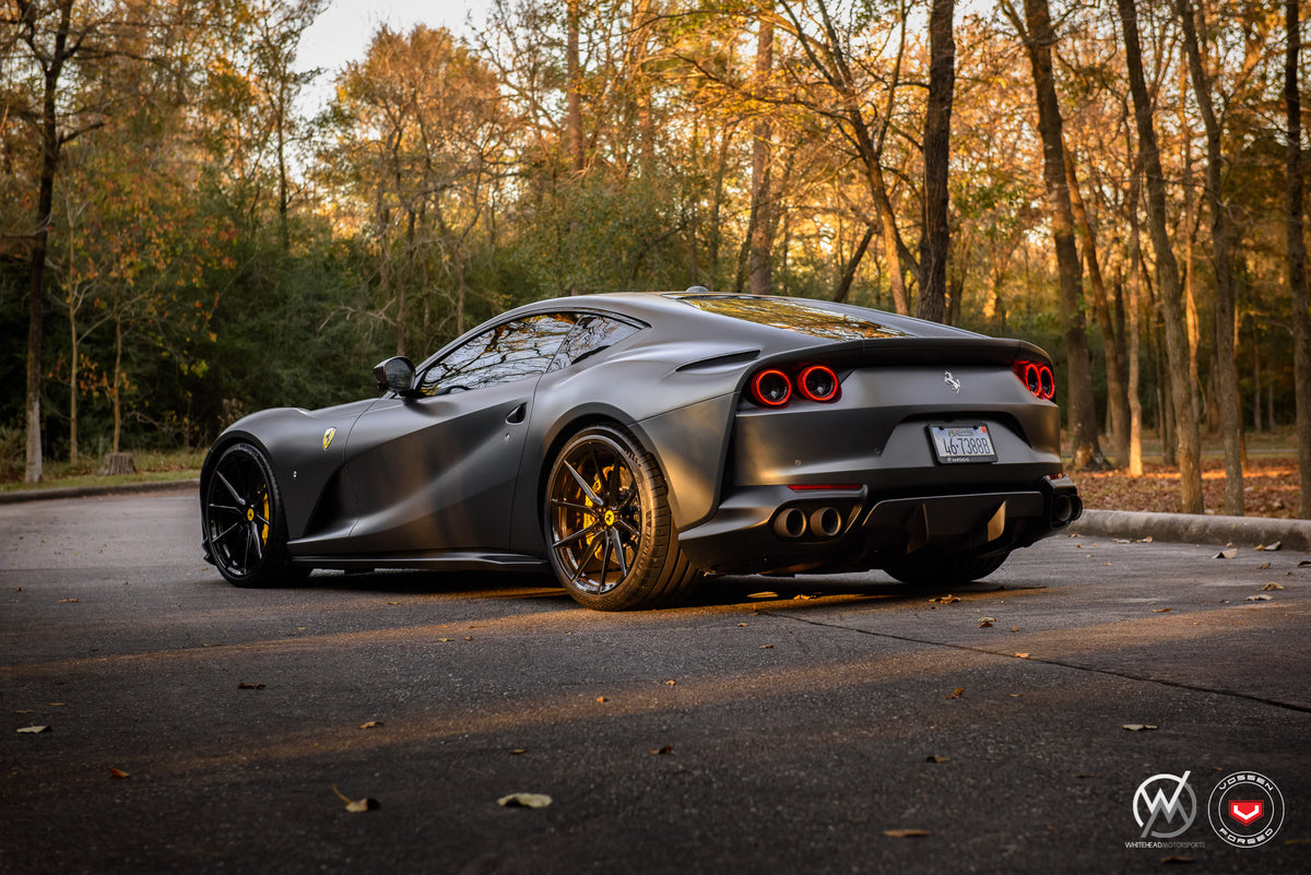 Vossen EVO-2 Wheel Set for Ferrari 812 Superfast - Gloss Black