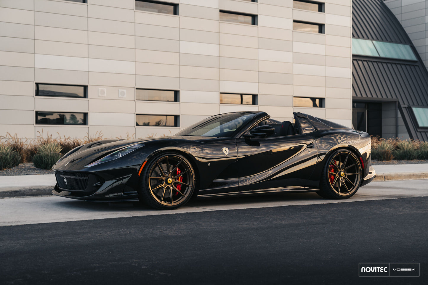 Vossen NF10 Wheel Set for Ferrari 812 Superfast - 21 Inch - Satin Bronze