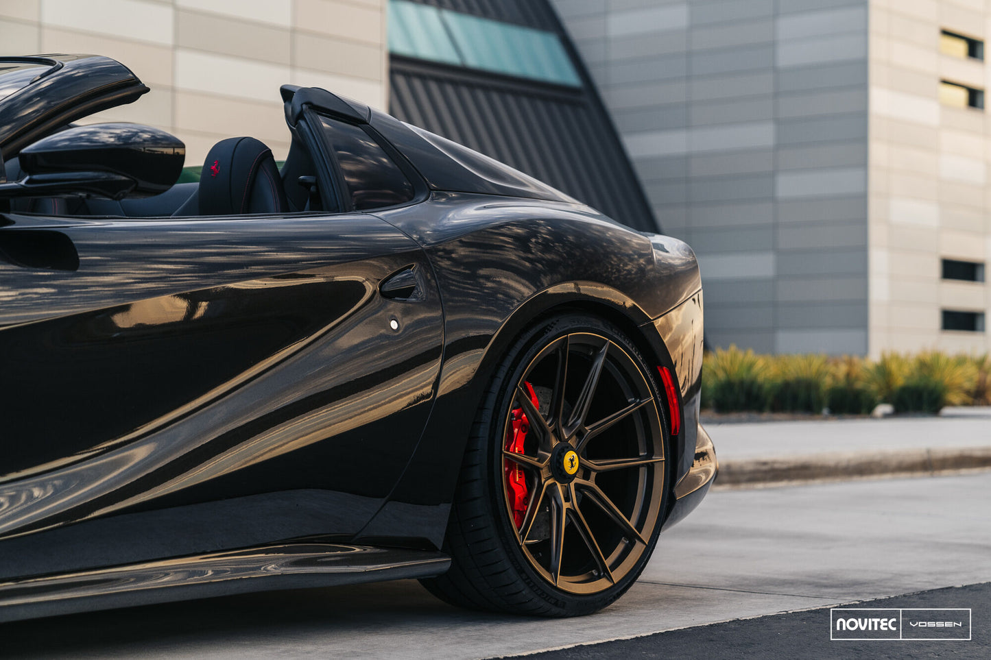 Vossen NF10 Wheel Set for Ferrari 812 Superfast - 21 Inch - Satin Bronze