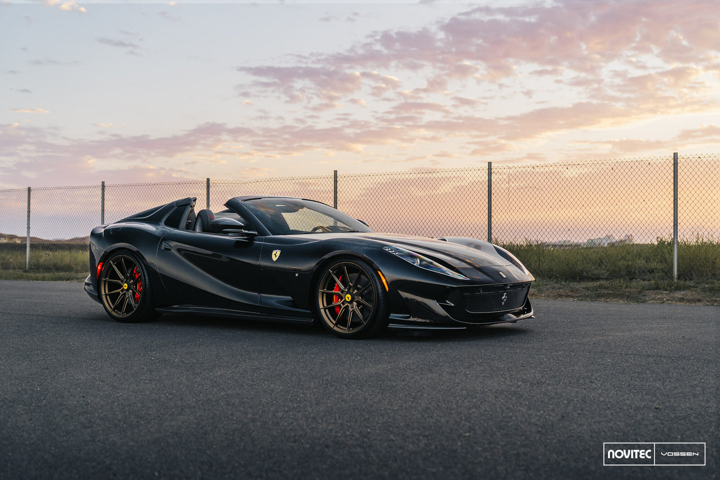 Vossen NF10 Wheel Set for Ferrari 812 Superfast - 21 Inch - Satin Bronze
