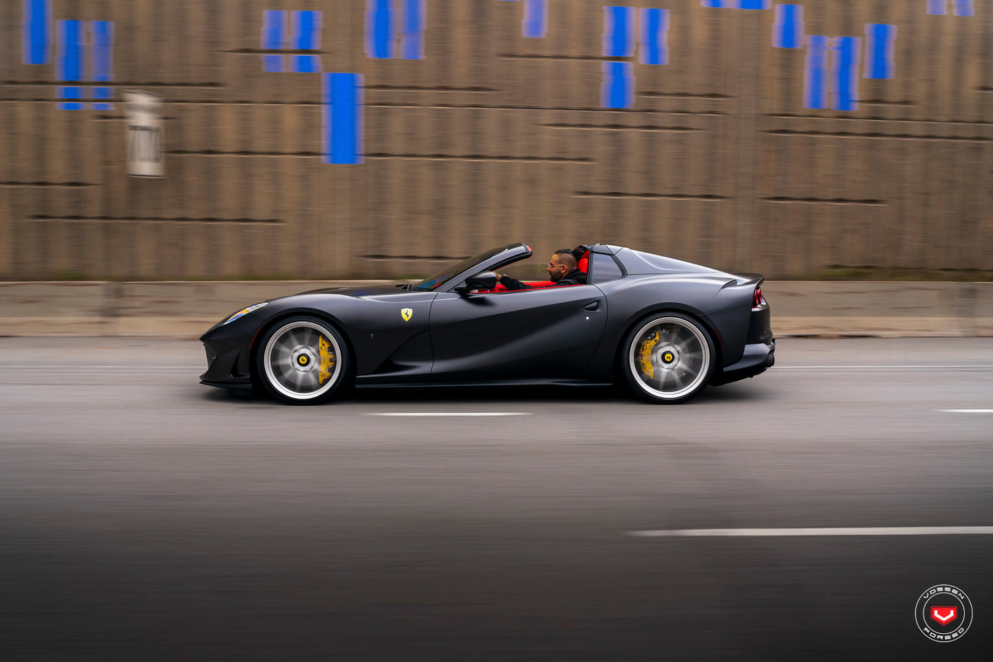 Vossen NF10 Wheel Set for Ferrari 812 Superfast - 21 Inch - Matte Clear