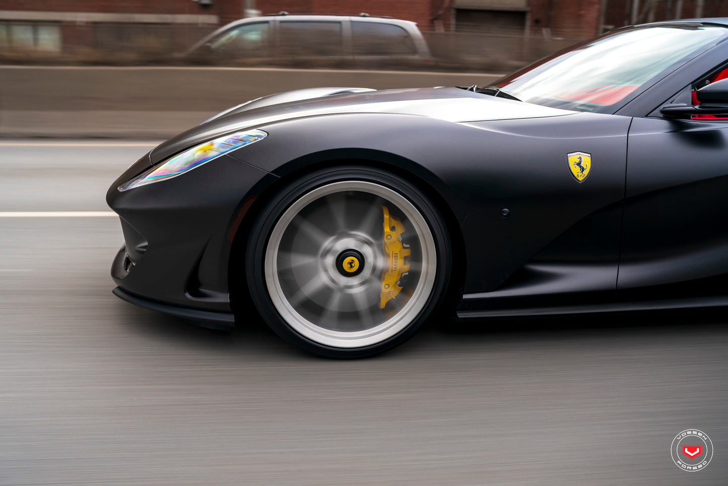 Vossen NF10 Wheel Set for Ferrari 812 Superfast - 21 Inch - Matte Clear