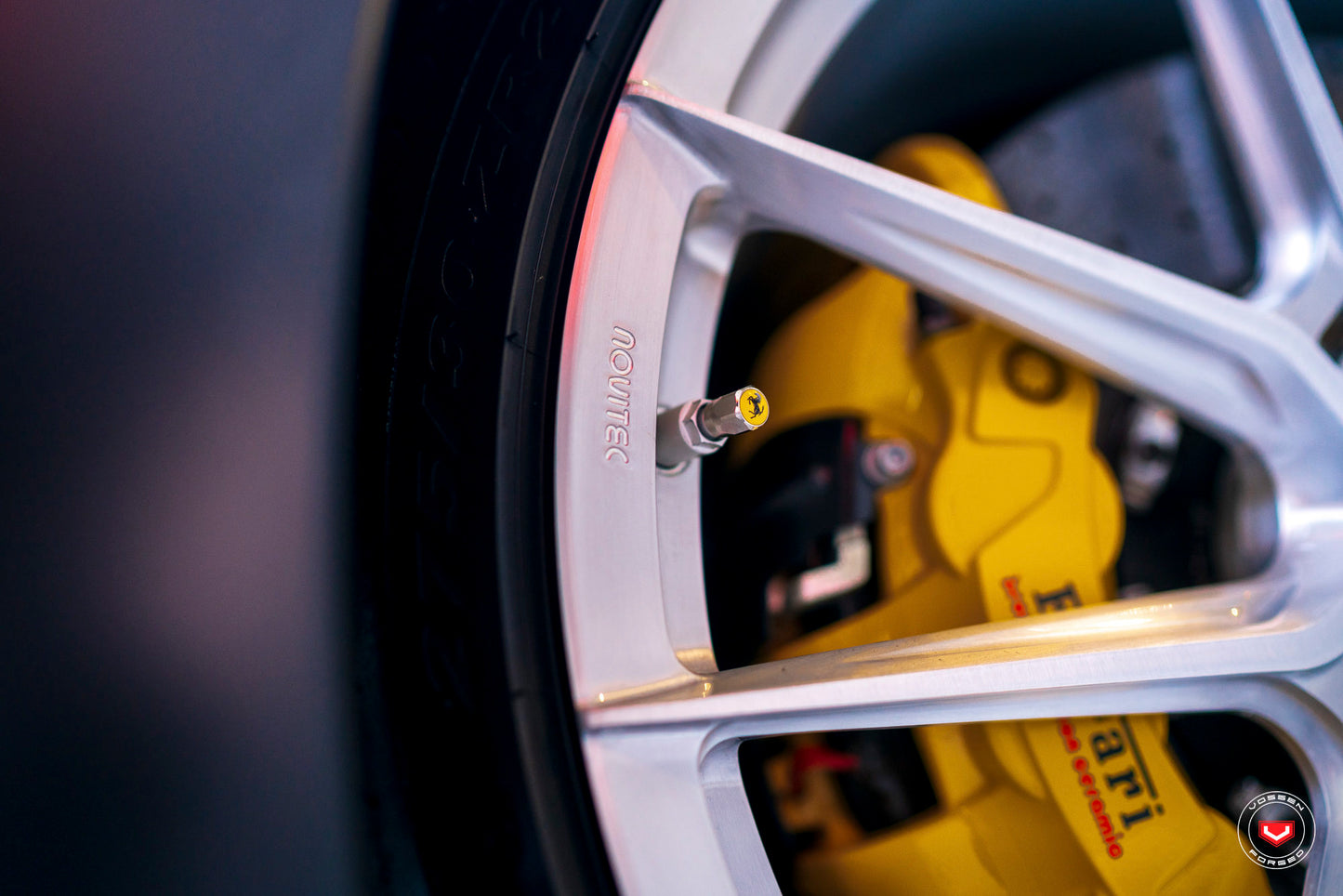 Vossen NF10 Wheel Set for Ferrari 812 Superfast - 21 Inch - Matte Clear