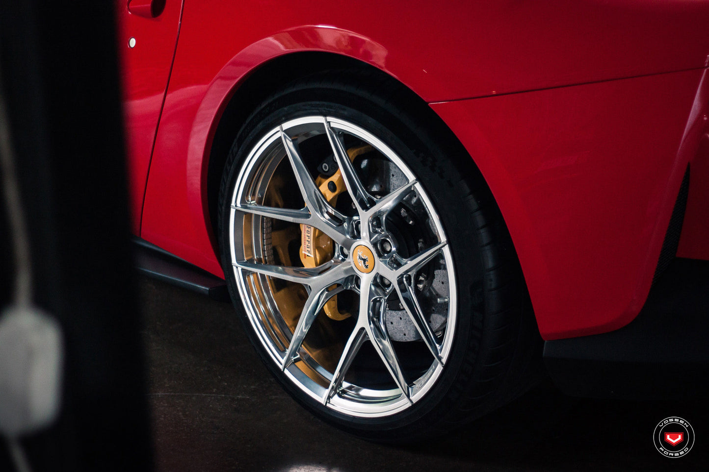 Vossen S21-01 Wheel Set for Ferrari 812 Superfast - 21 Inch - Gloss Clear