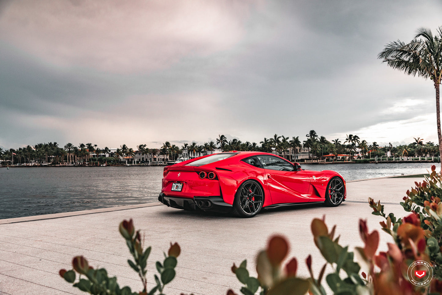 Vossen EVO-4 Wheel Set for Ferrari 812 Superfast - 21 Inch - Gloss Black