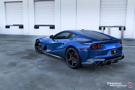 Vossen M-X5 Wheel Set for Ferrari 812 Superfast - 21 Inch - Satin Black