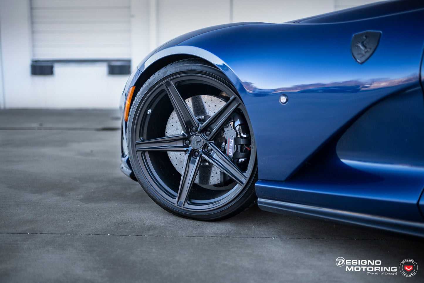 Vossen M-X5 Wheel Set for Ferrari 812 Superfast - 21 Inch - Satin Black