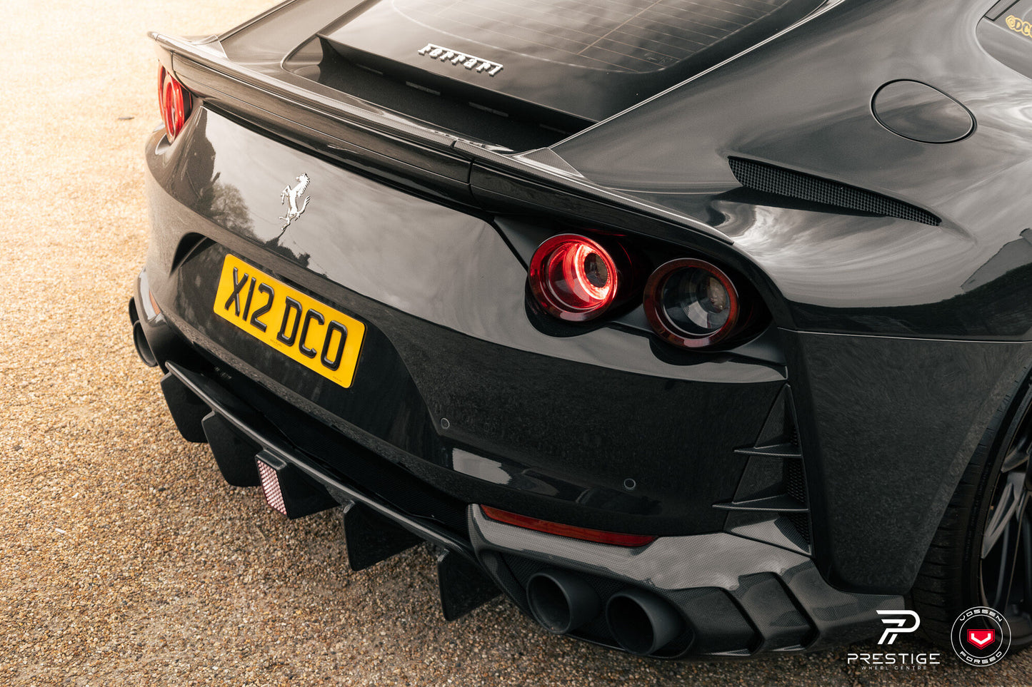 Vossen NF10 Wheel Set for Ferrari 812 Superfast - 21 Inch - Satin Black
