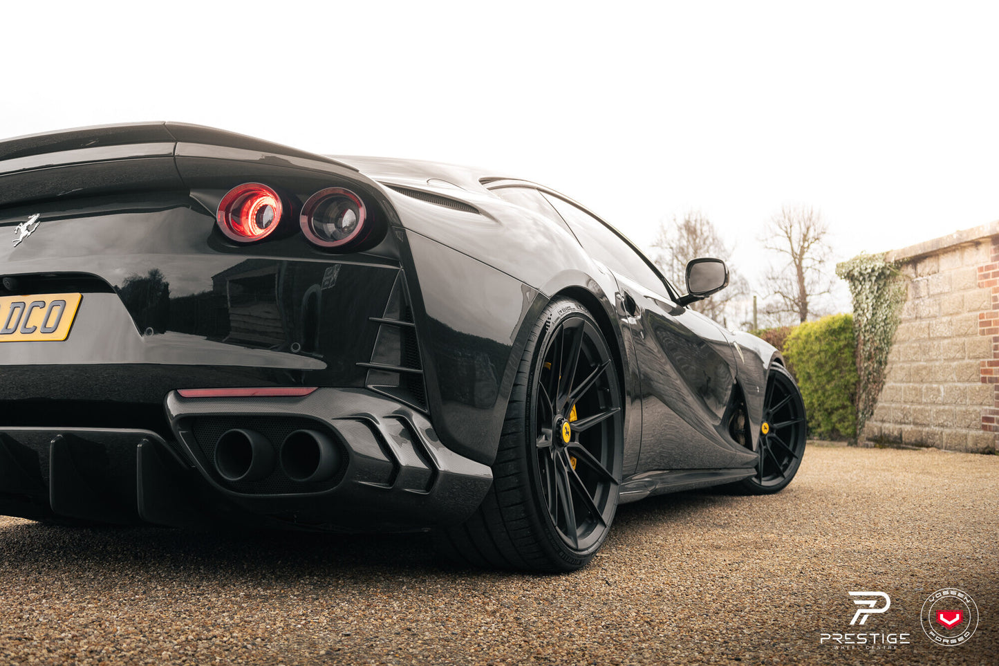 Vossen NF10 Wheel Set for Ferrari 812 Superfast - 21 Inch - Satin Black