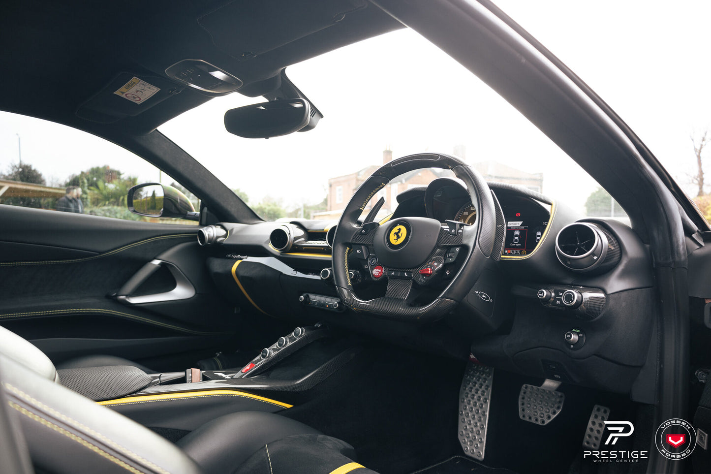 Vossen NF10 Wheel Set for Ferrari 812 Superfast - 21 Inch - Satin Black