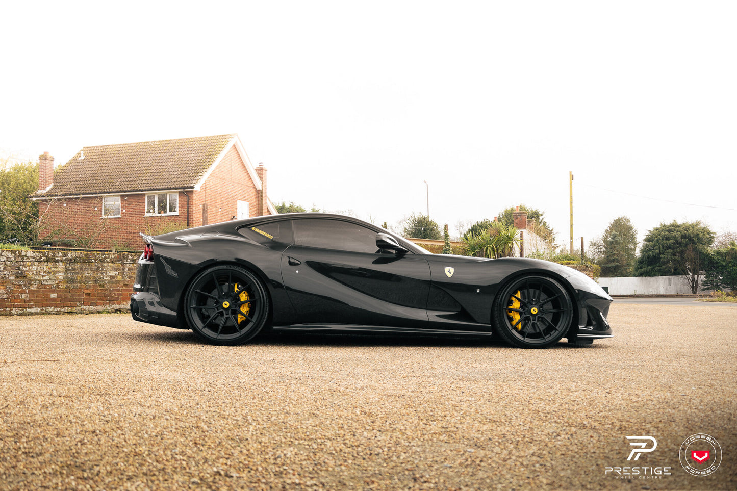 Vossen NF10 Wheel Set for Ferrari 812 Superfast - 21 Inch - Satin Black