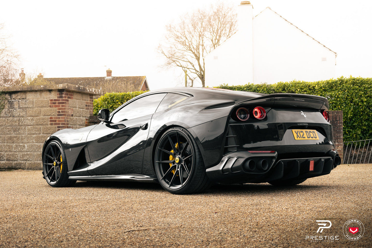 Vossen NF10 Wheel Set for Ferrari 812 Superfast - 21 Inch - Satin Black
