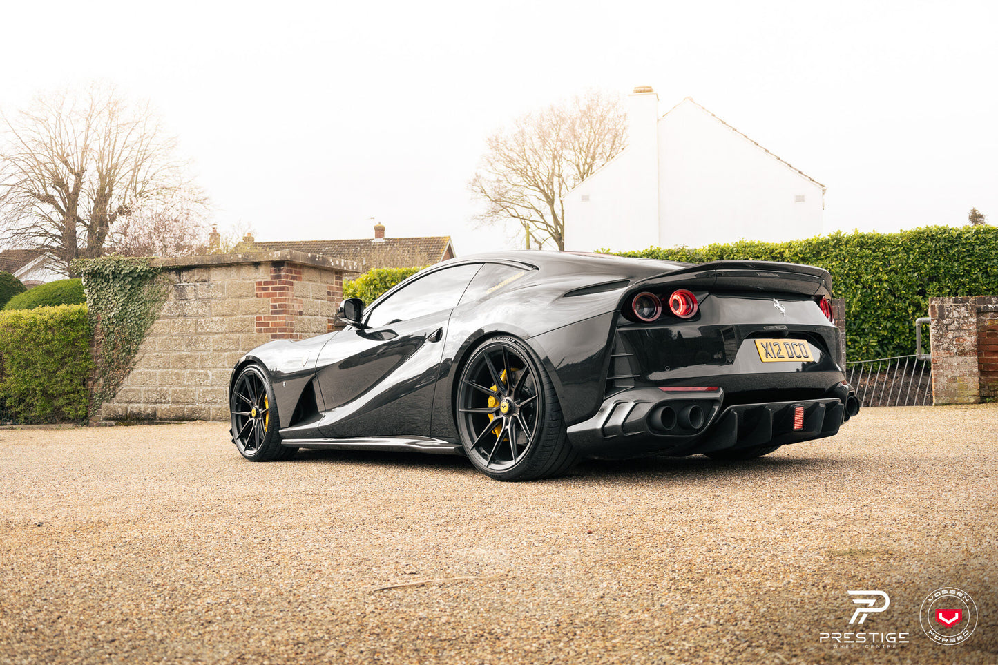 Vossen NF10 Wheel Set for Ferrari 812 Superfast - 21 Inch - Satin Black