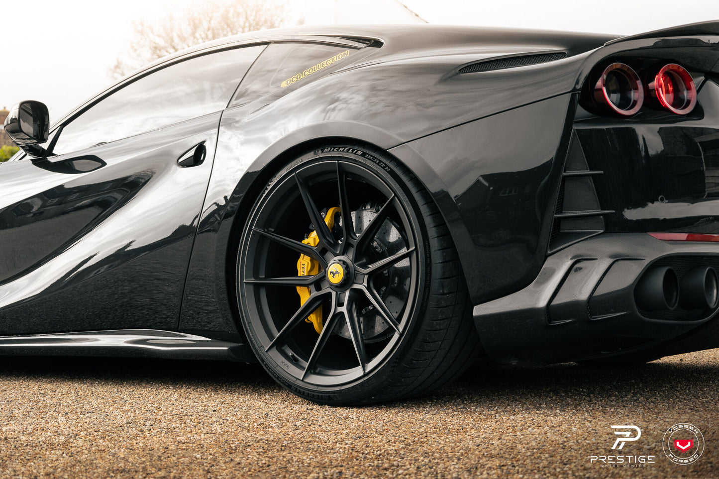 Vossen NF10 Wheel Set for Ferrari 812 Superfast - 21 Inch - Satin Black