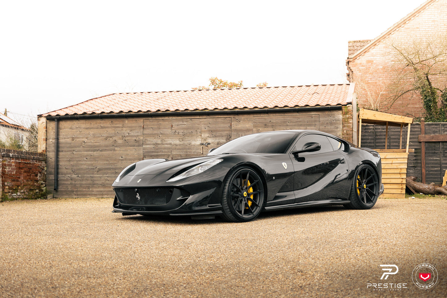 Vossen NF10 Wheel Set for Ferrari 812 Superfast - 21 Inch - Satin Black