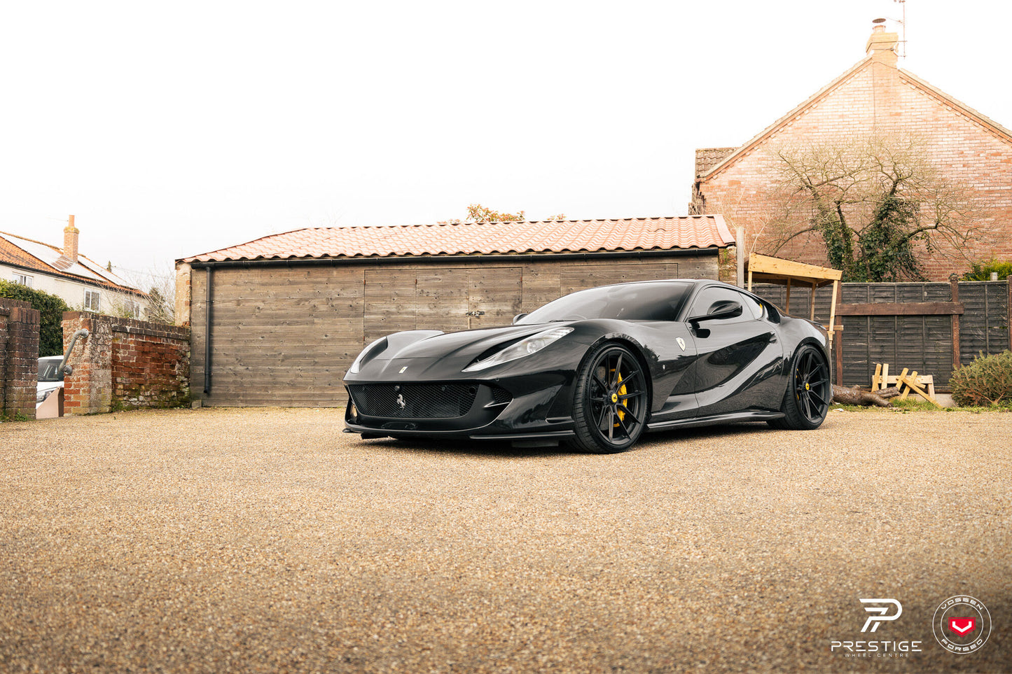 Vossen NF10 Wheel Set for Ferrari 812 Superfast - 21 Inch - Satin Black