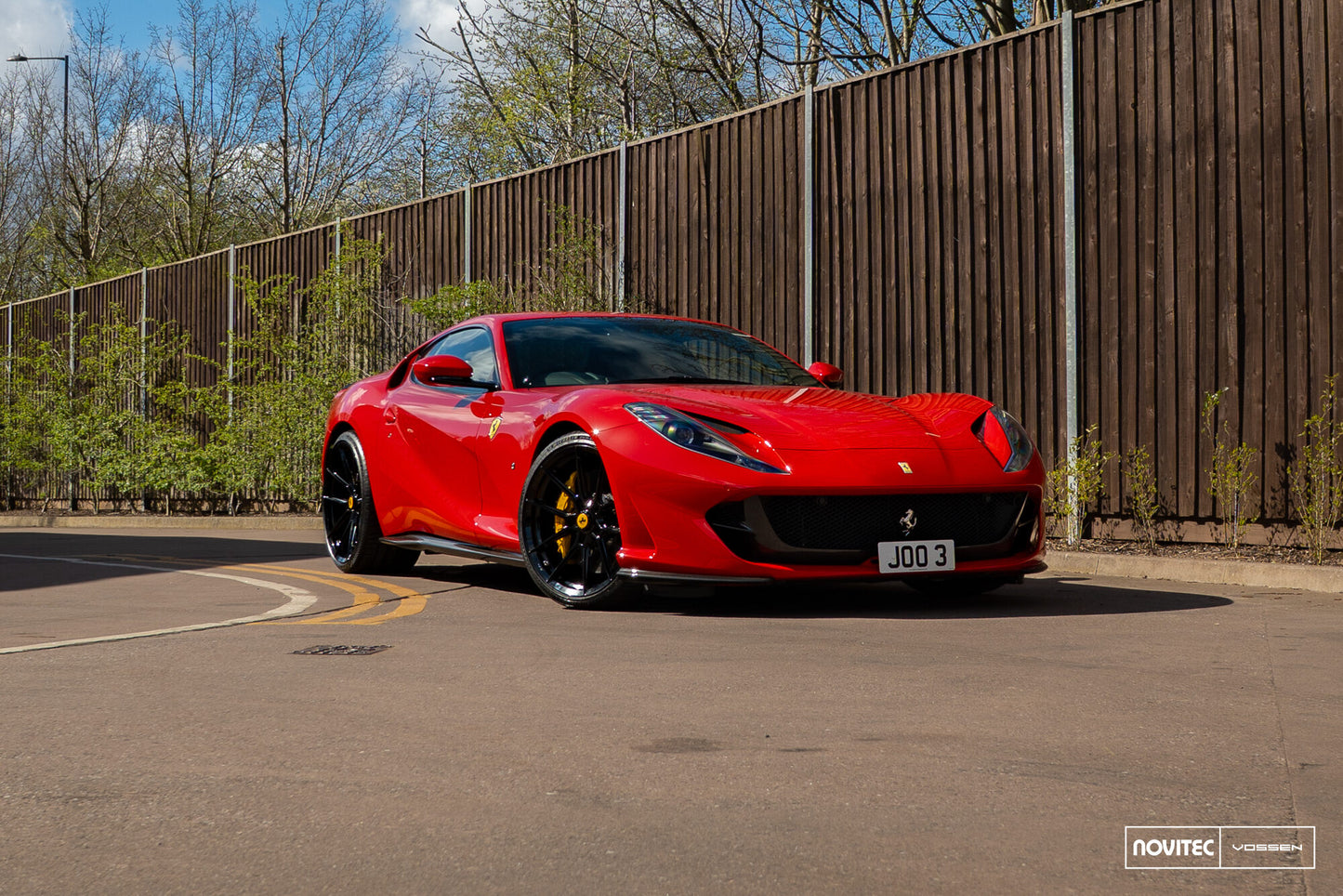 Vossen NF10 Wheel Set for Ferrari 812 Superfast - 21 Inch - Gloss Black