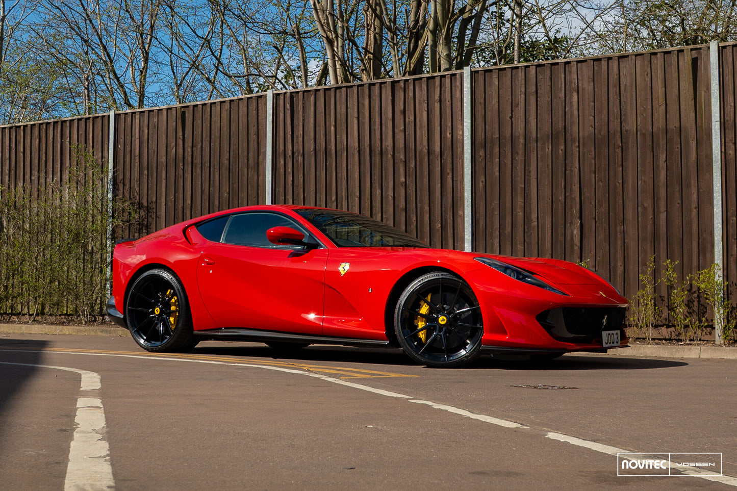 Vossen NF10 Wheel Set for Ferrari 812 Superfast - 21 Inch - Gloss Black