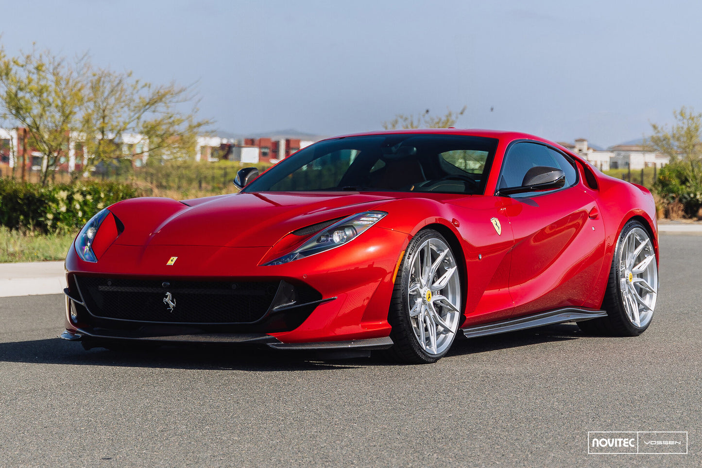 Vossen NF11 Wheel Set for Ferrari 812 Superfast - 21 Inch - Gloss Clear