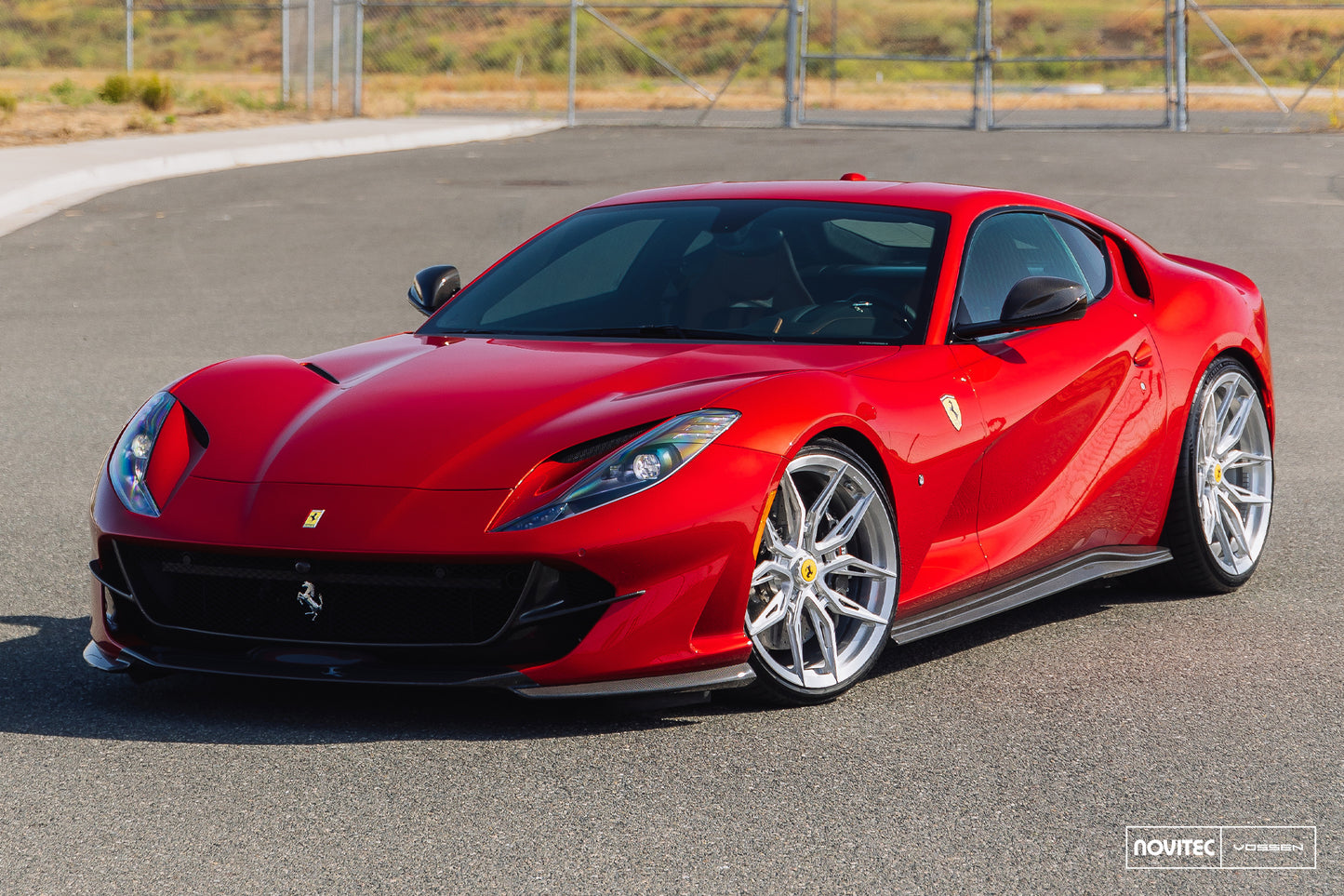Vossen NF11 Wheel Set for Ferrari 812 Superfast - 21 Inch - Gloss Clear