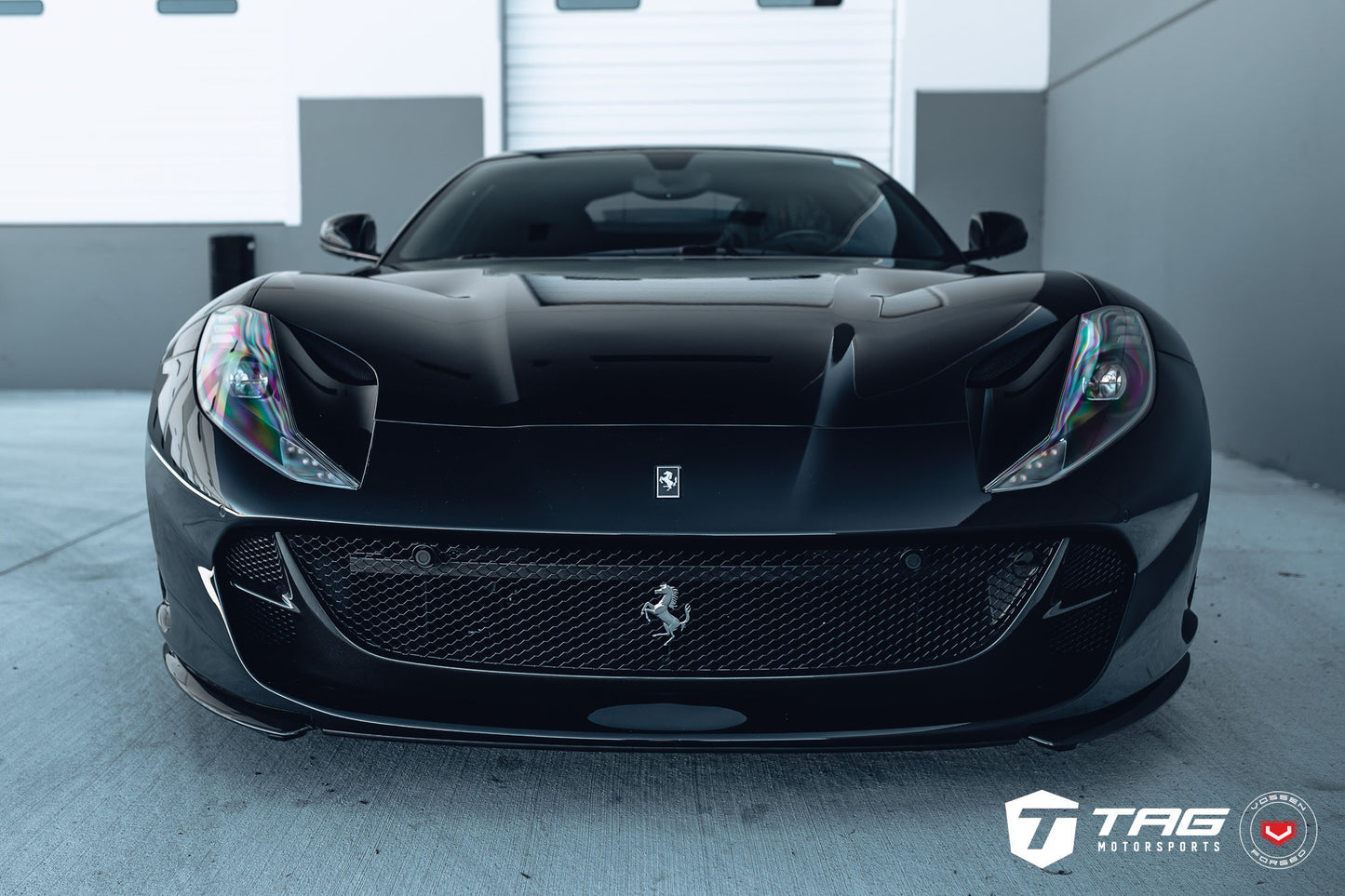 Vossen NF9 Wheel Set for Ferrari 812 Superfast - 21 Inch - Satin Black