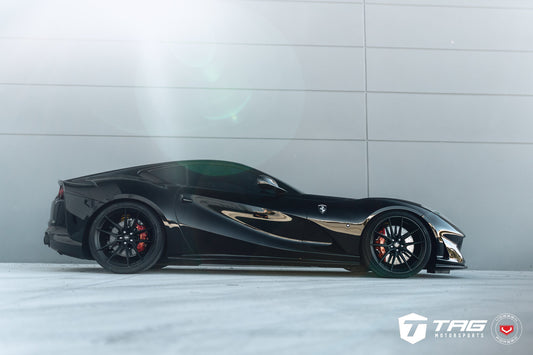 Vossen NF9 Wheel Set for Ferrari 812 Superfast - 21 Inch - Satin Black