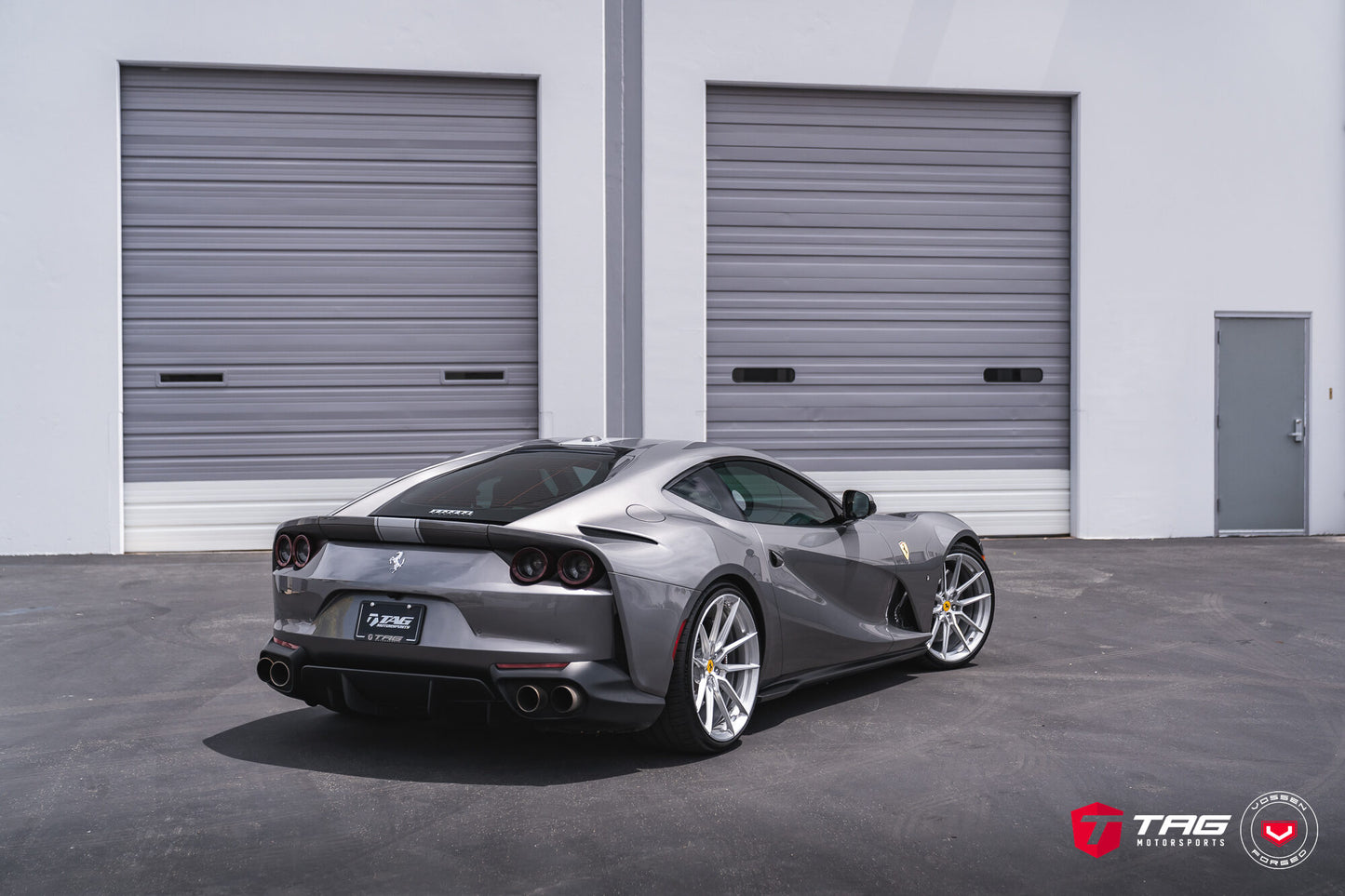 Vossen NF9 Wheel Set for Ferrari 812 Superfast - 21 Inch - Gloss Clear