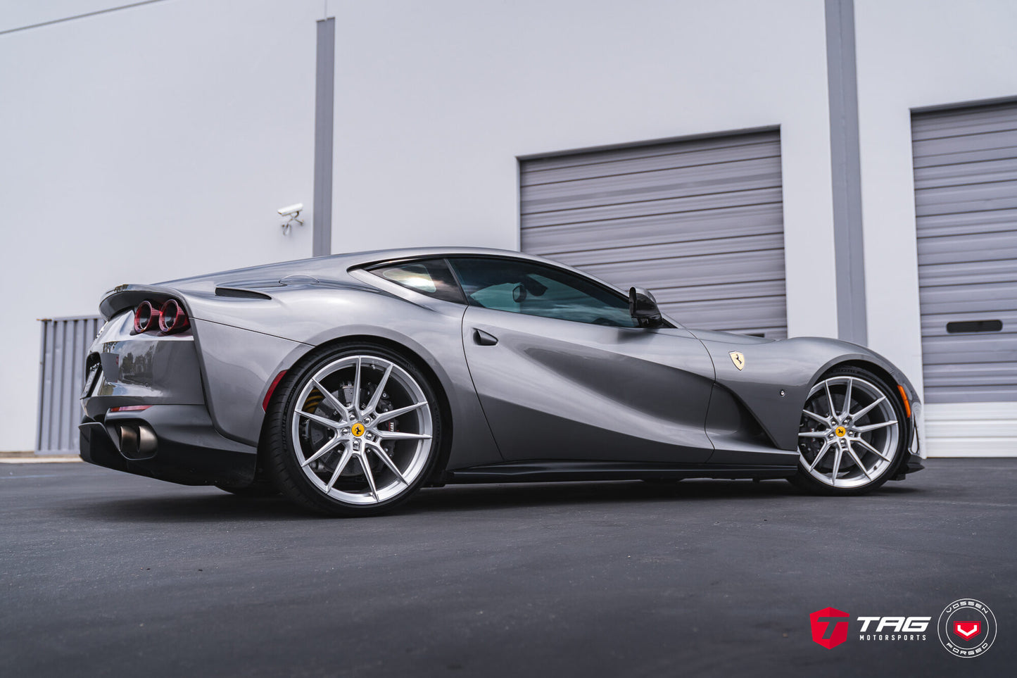 Vossen NF9 Wheel Set for Ferrari 812 Superfast - 21 Inch - Gloss Clear