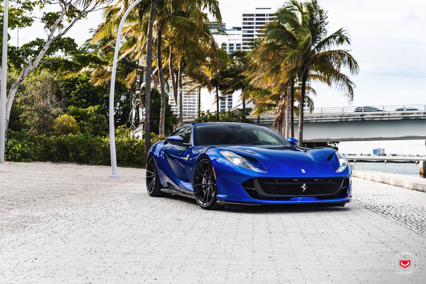 Vossen S17-06 Wheel Set for Ferrari 812 Superfast - 21 Inch - Gloss Black