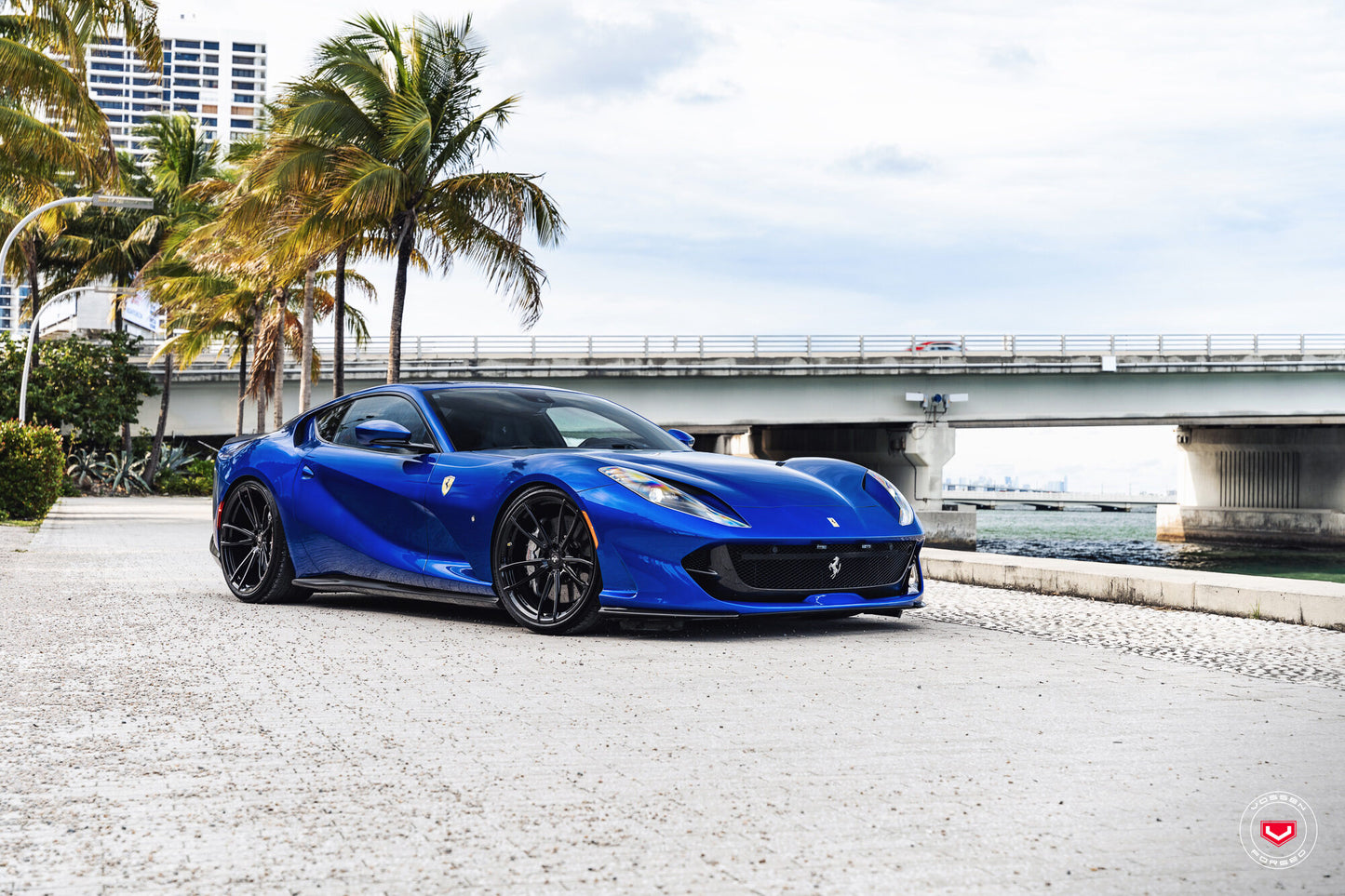 Vossen S17-06 Wheel Set for Ferrari 812 Superfast - 21 Inch - Gloss Black