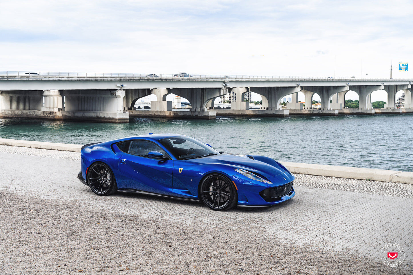 Vossen S17-06 Wheel Set for Ferrari 812 Superfast - 21 Inch - Gloss Black