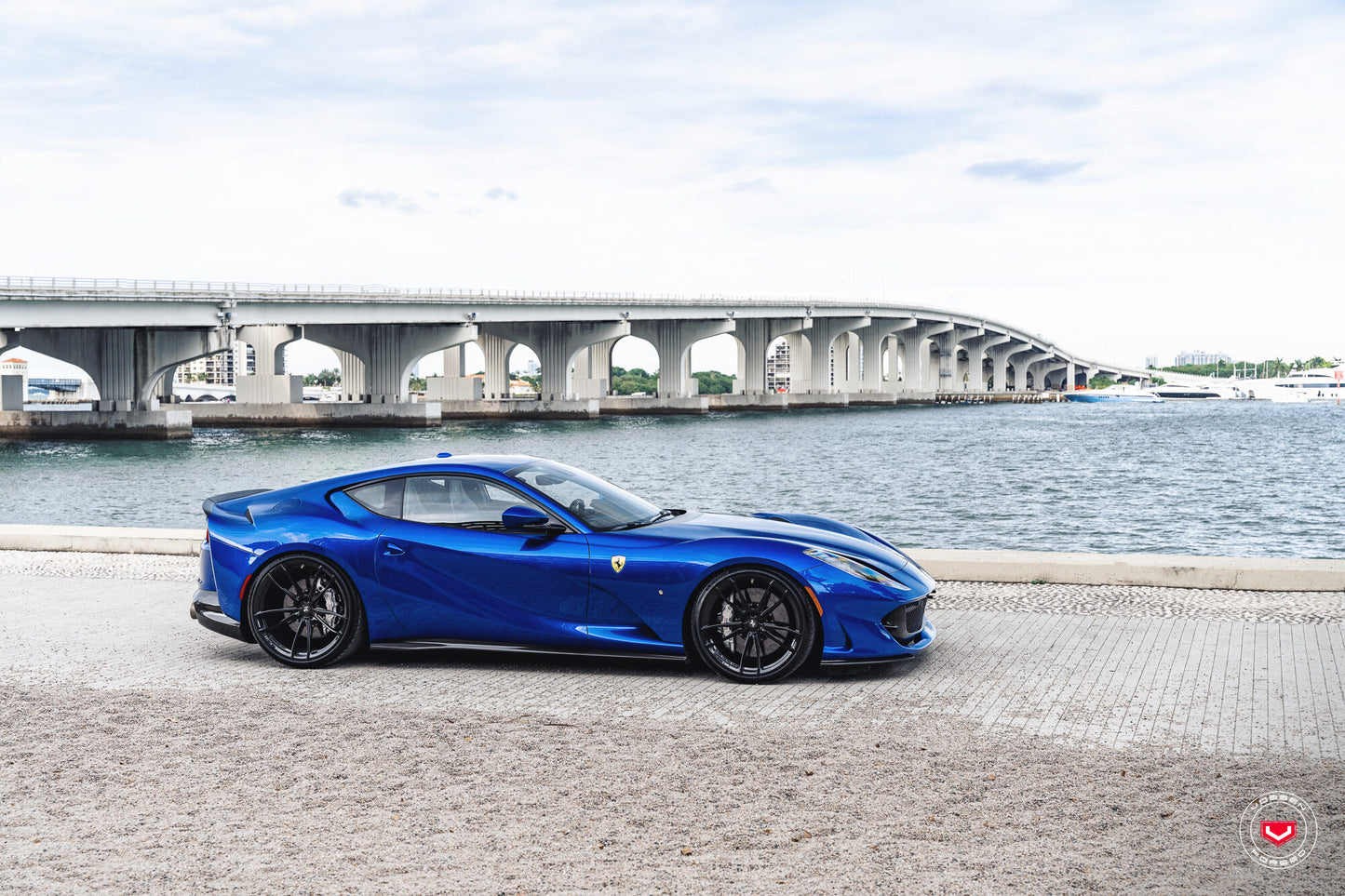 Vossen S17-06 Wheel Set for Ferrari 812 Superfast - 21 Inch - Gloss Black