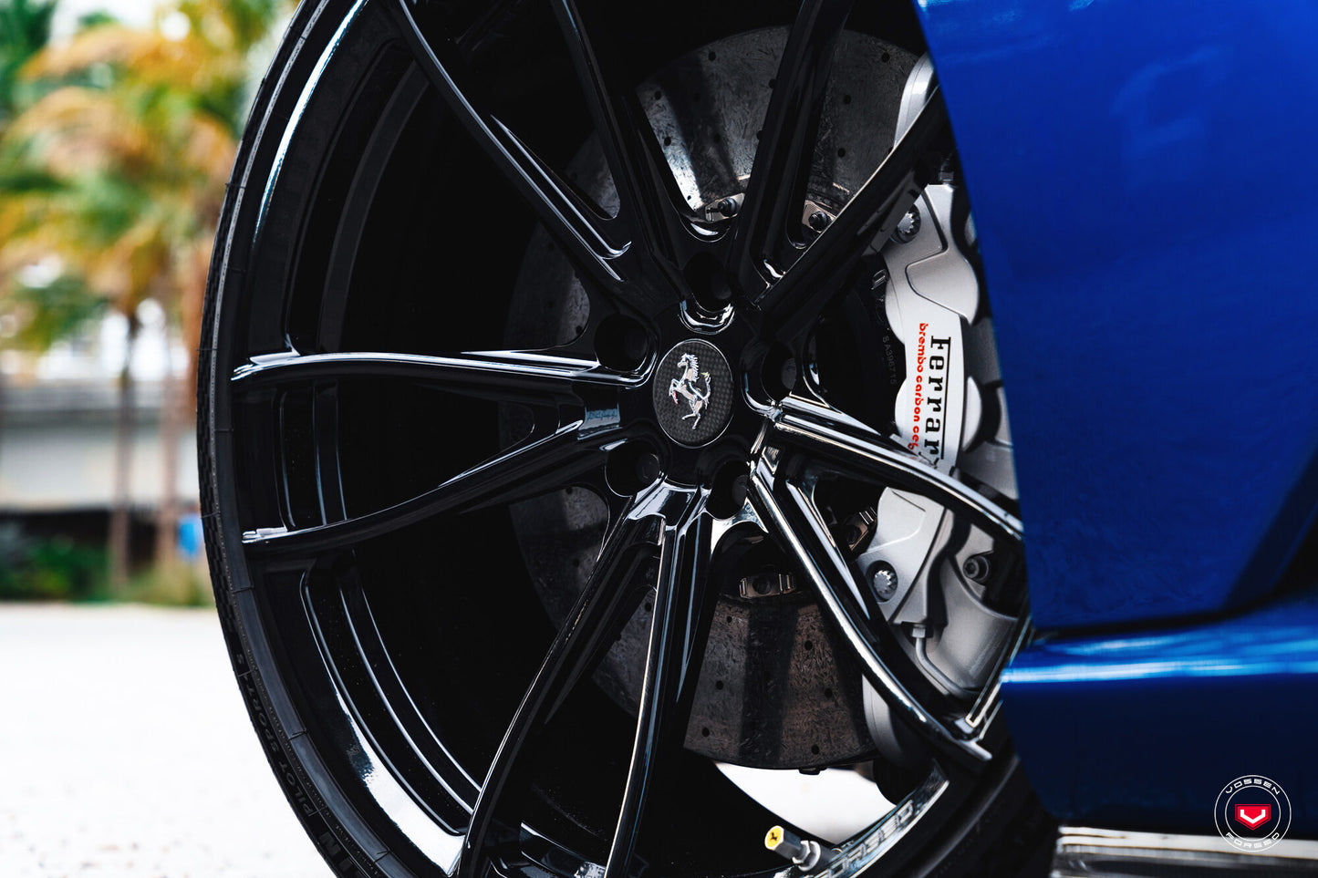 Vossen S17-06 Wheel Set for Ferrari 812 Superfast - 21 Inch - Gloss Black