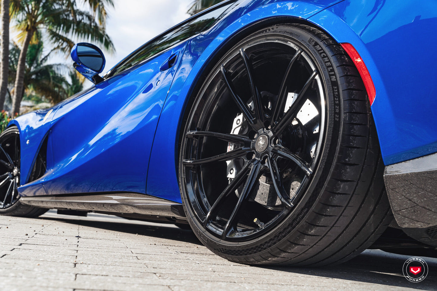 Vossen S17-06 Wheel Set for Ferrari 812 Superfast - 21 Inch - Gloss Black