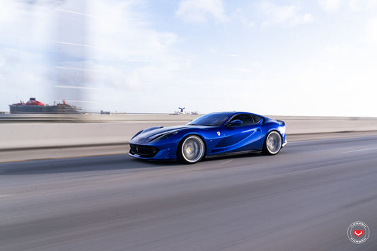 Vossen S21-02 Wheel Set for Ferrari 812 Superfast - 21 Inch - Gloss Clear