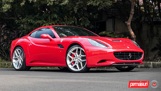 Vossen EVO-4R Wheel Set for Ferrari California - 21 Inch - Gloss Clear