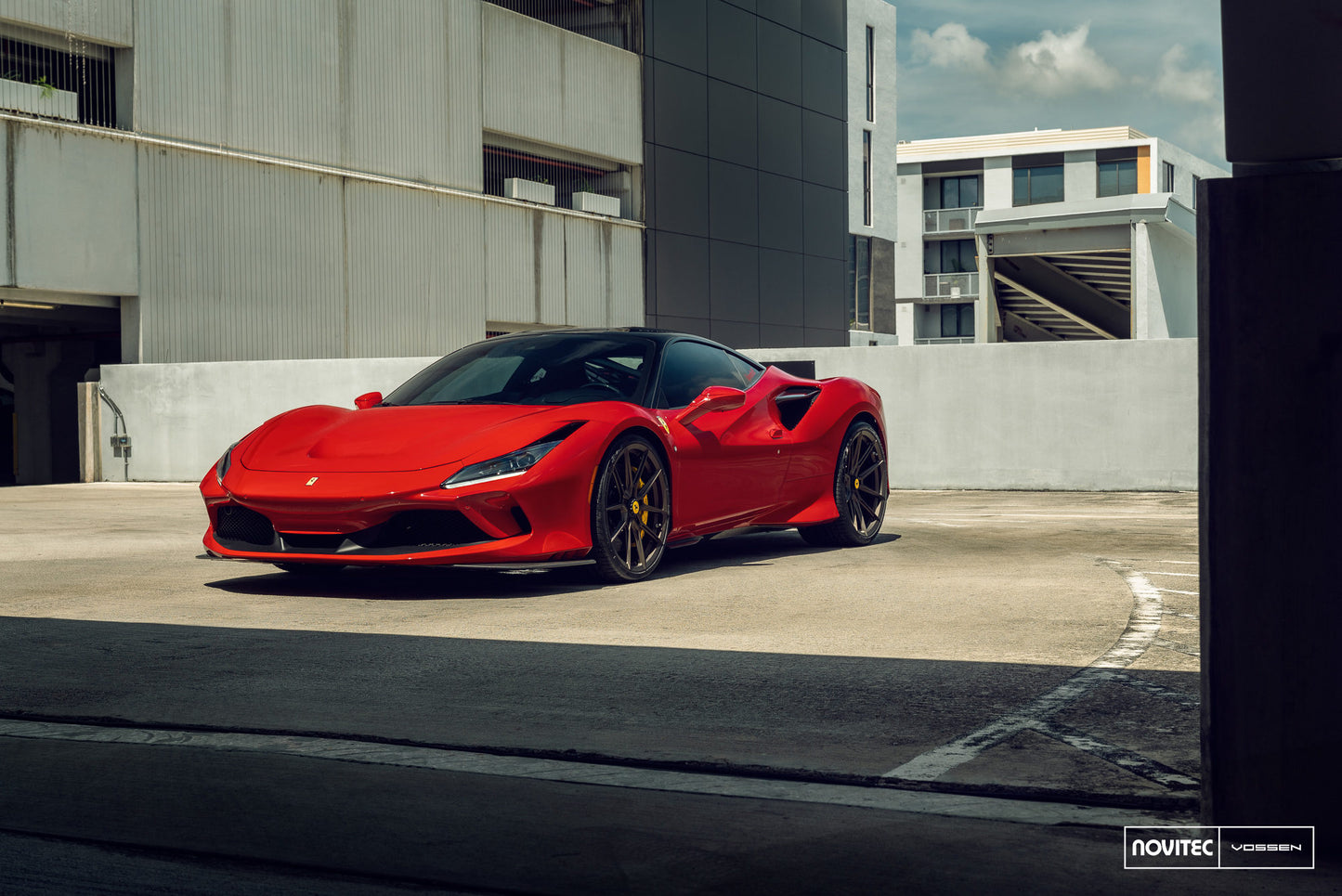 Vossen NF10 Wheel Set for Ferrari F8 - 21 Inch - Bronzino