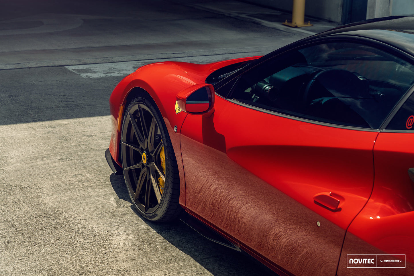 Vossen NF10 Wheel Set for Ferrari F8 - 21 Inch - Bronzino