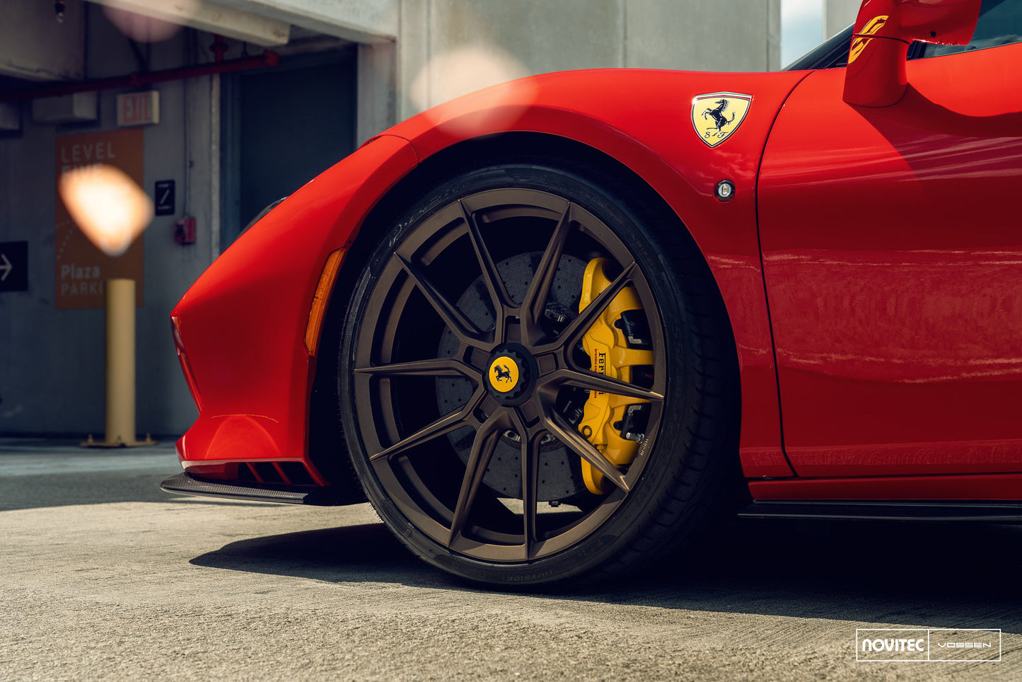 Vossen NF10 Wheel Set for Ferrari F8 - 21 Inch - Bronzino
