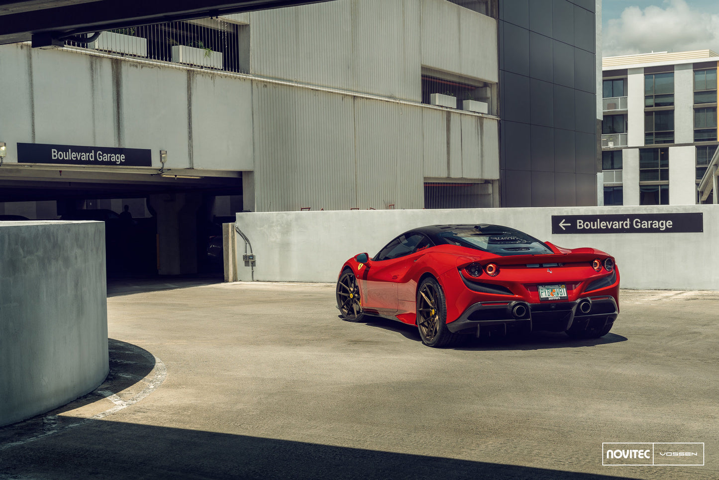 Vossen NF10 Wheel Set for Ferrari F8 - 21 Inch - Bronzino