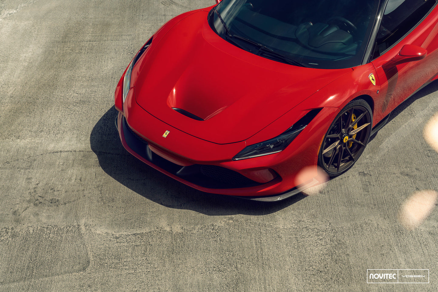 Vossen NF10 Wheel Set for Ferrari F8 - 21 Inch - Bronzino