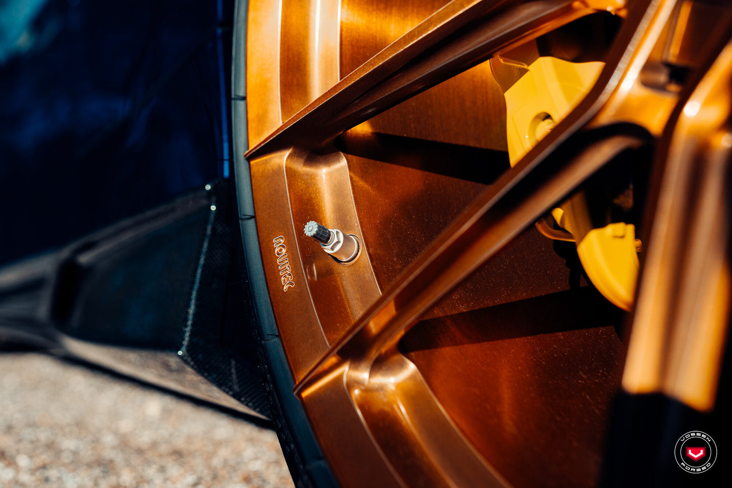 Vossen NF10 Wheel Set for Ferrari F8 - 21 Inch - Brickell Bronze