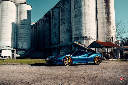 Vossen NF10 Wheel Set for Ferrari F8 - 21 Inch - Brickell Bronze