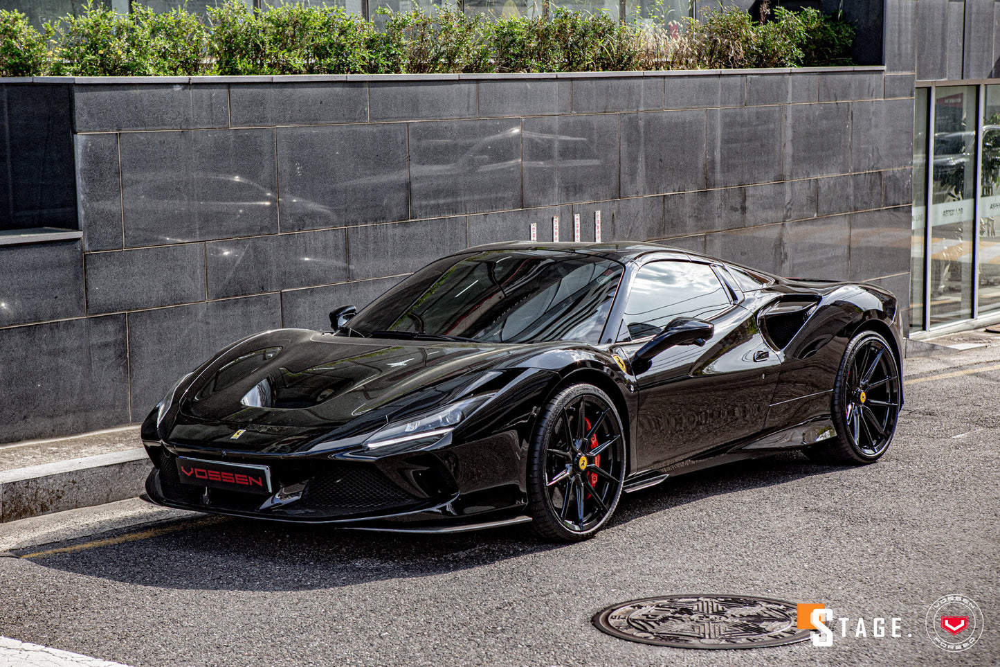 Vossen NF10 Wheel Set for Ferrari F8 - 21 Inch - Gloss Black
