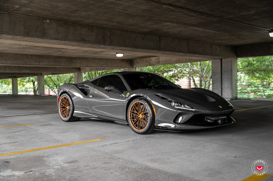 Vossen S21-02 Wheel Set for Ferrari F8 - 20 Inch - Matte Brickell Bronze