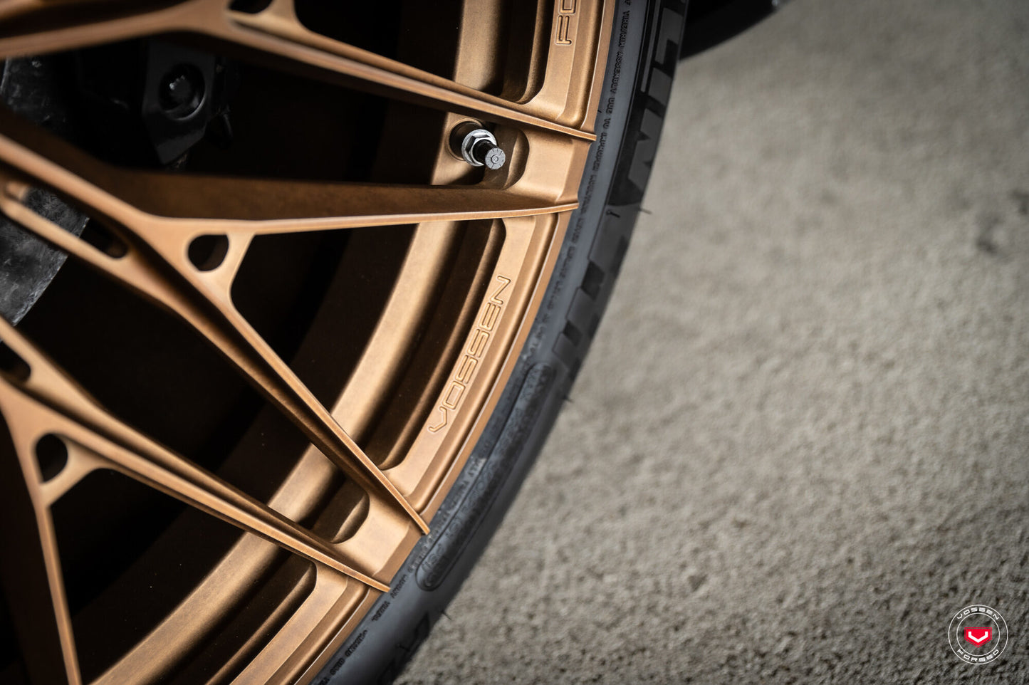 Vossen S21-02 Wheel Set for Ferrari F8 - 20 Inch - Matte Brickell Bronze