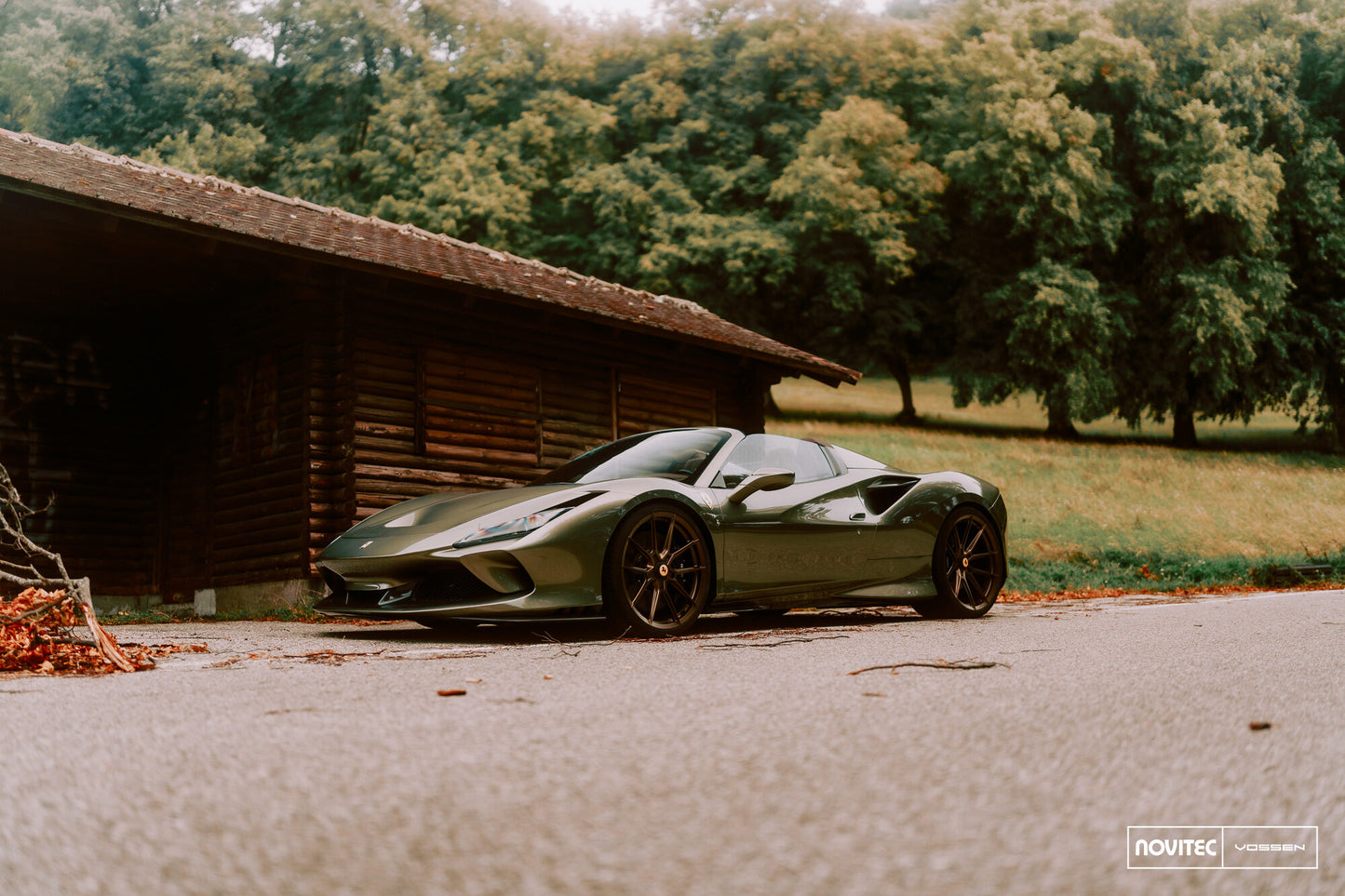 Vossen NF10 Wheel Set for Ferrari F8 - 21 Inch - Satin Bronze